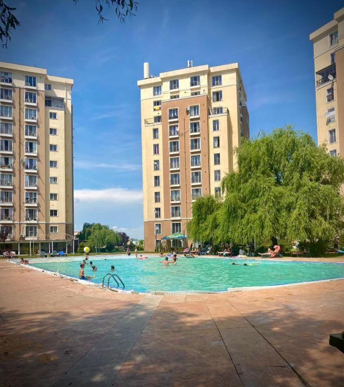 Golden Cosmopolis Apartman Cretuleasca Kültér fotó